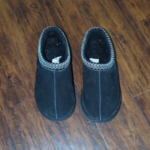 UGG Tasman Black Slippers